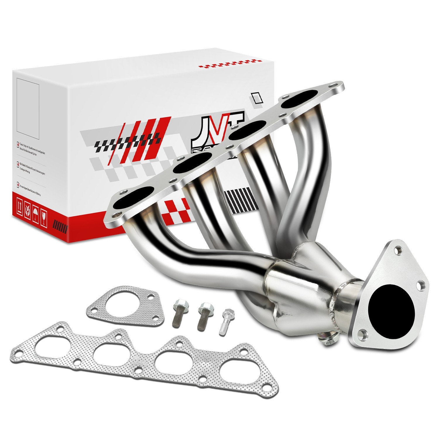 Fit 00-05 Mitsubishi Eclipse 4CYL Stainless Steel Manifold 4-1 Headers Exhaust