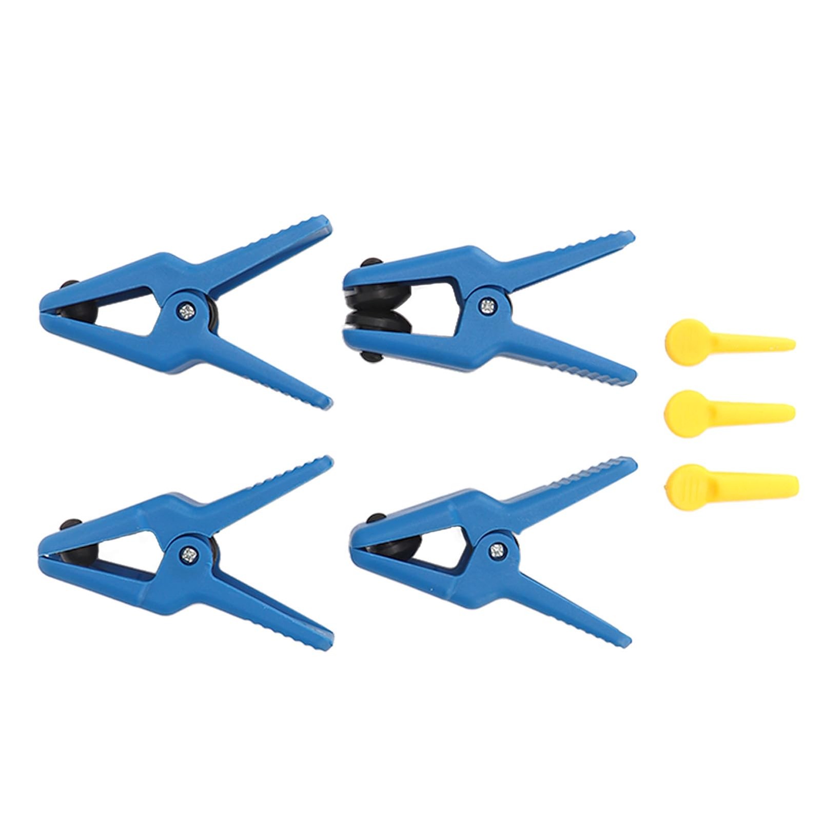 7PC Fluid Line Stoppers Set with Hose Clamp Pliers for Brake Fuel AC Lines