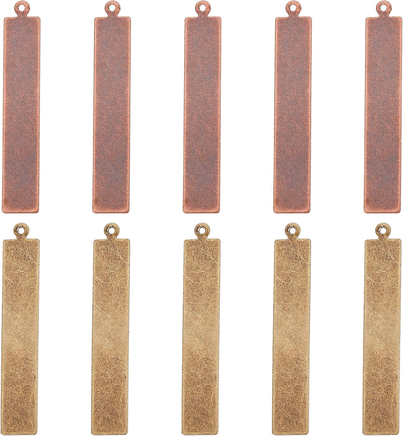 40Pcs 2 Colors Brass Engraving Blanks, 1.6 X 0.2 Inch Rectangle 40Pcs 2 Colors Brass Engraving Blanks, 1.6 X 0.2 Inch Rectangle