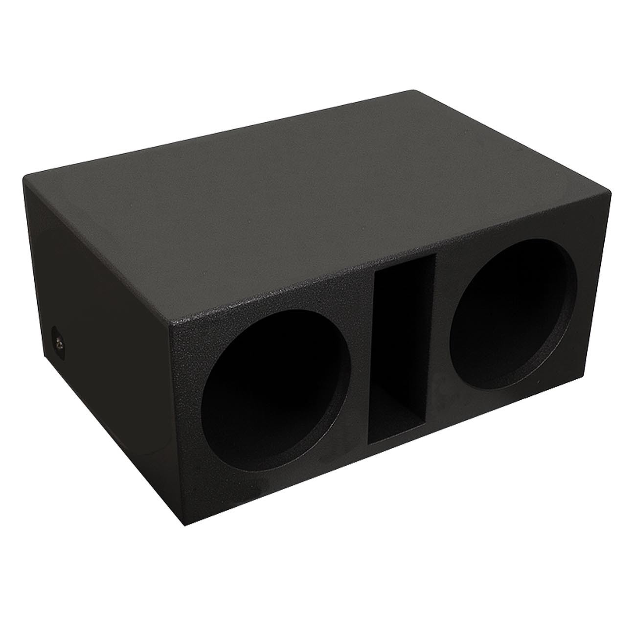 Atrend Dual 10-Inch Slot-Port Vented High SPL Heavy Duty Woofer Enclosure with B