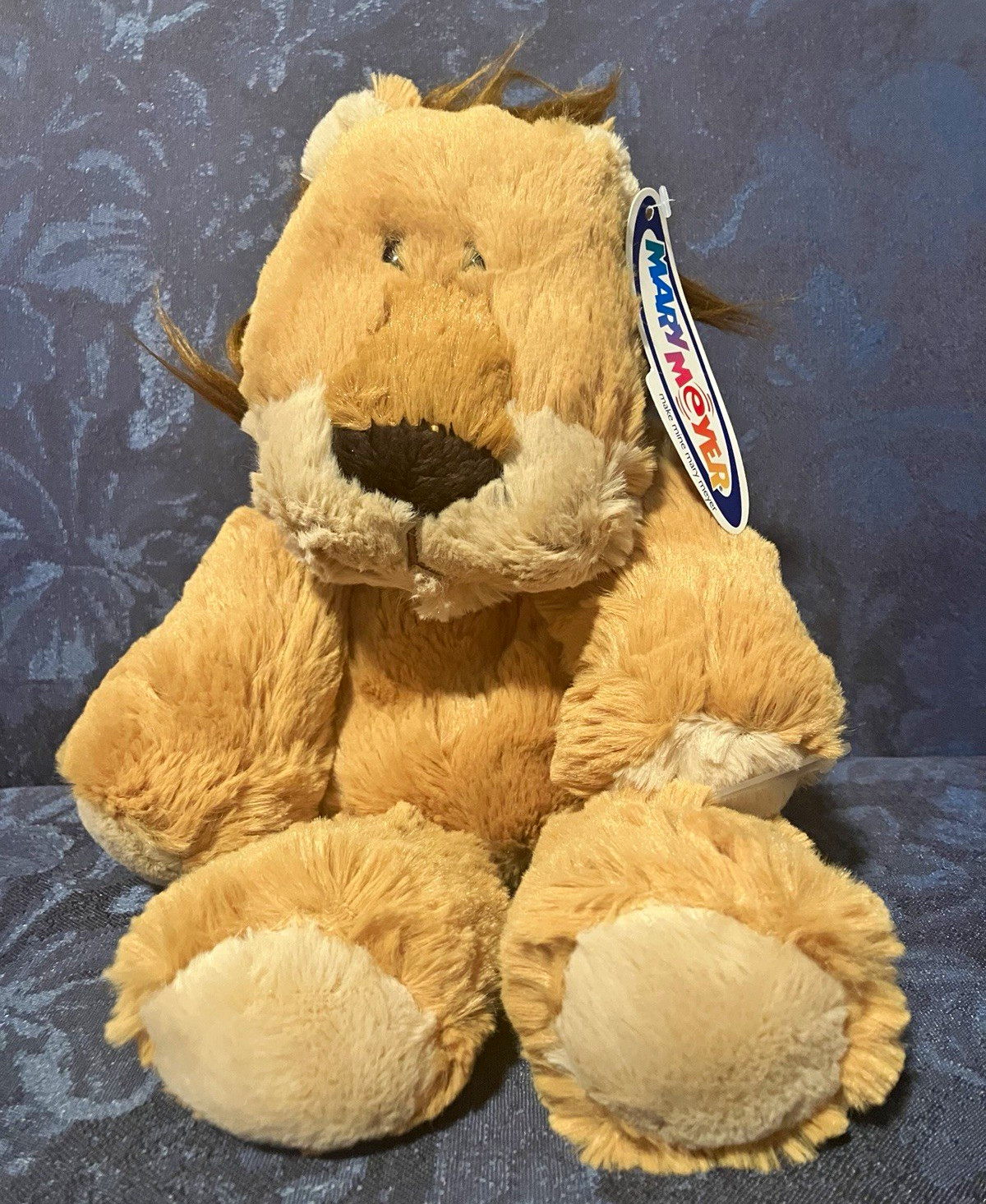 Mary Meyer Lion Plush Stuffed Animal Small Beige/Brown Vintage 2003 w/ Tags