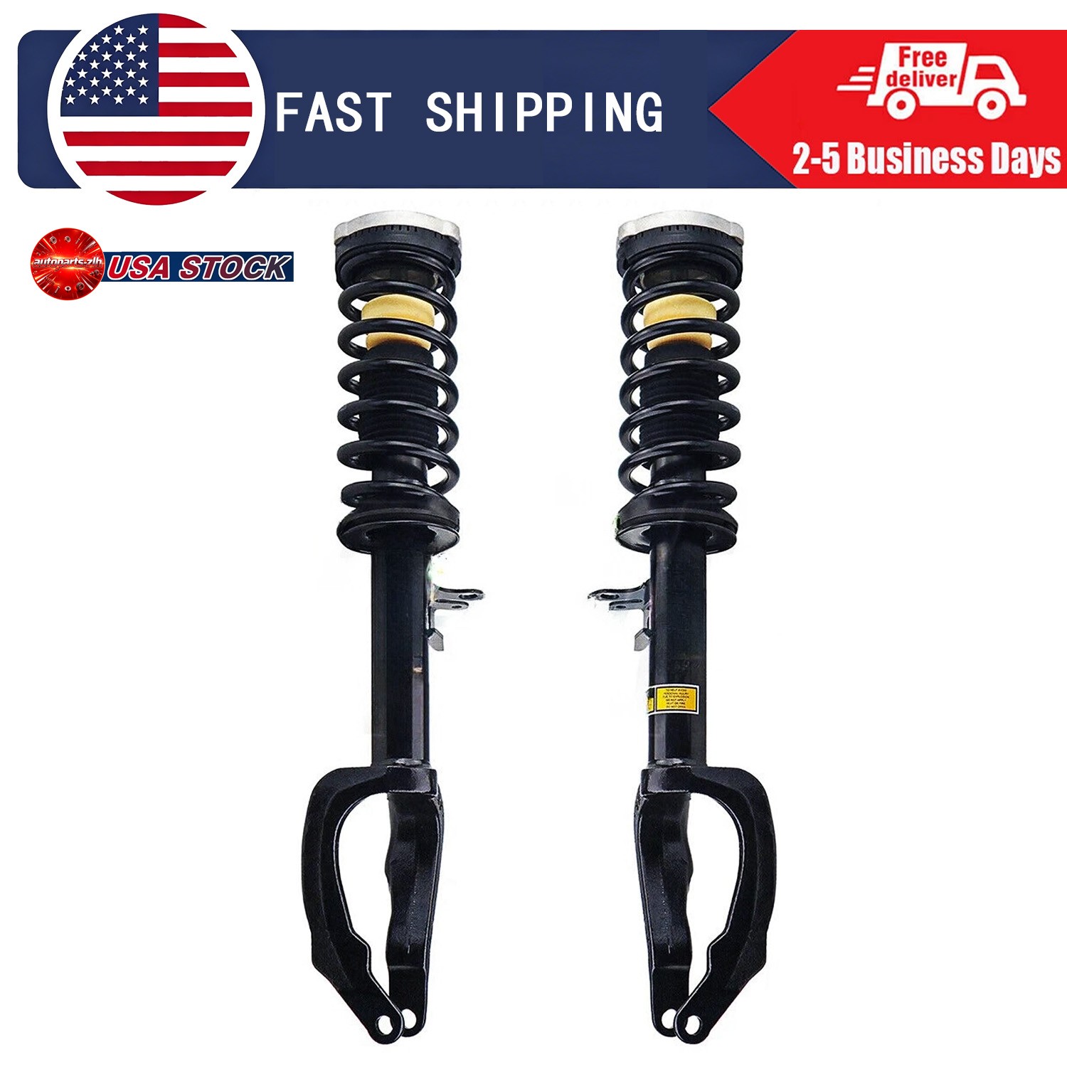 Pair Front Shock Struts Assembly For BMW F10 F11 528i 530i 535i 550i xDrive AWD