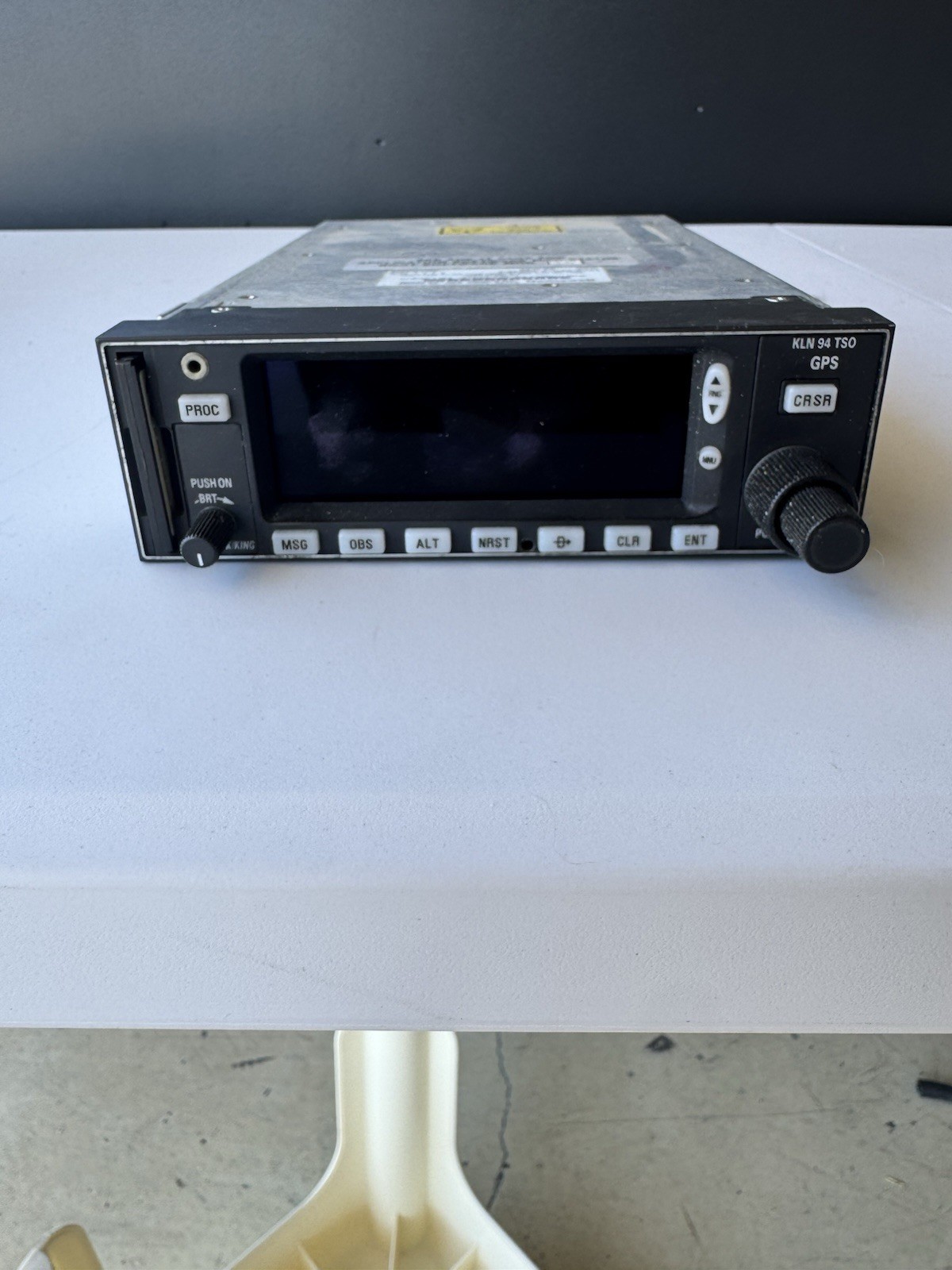 Bendix King KLN 94 GPS with tray and backplate and connectors. Good condition Bendix King KLN 94 GPS with tray and backplate and connectors. Good condition
