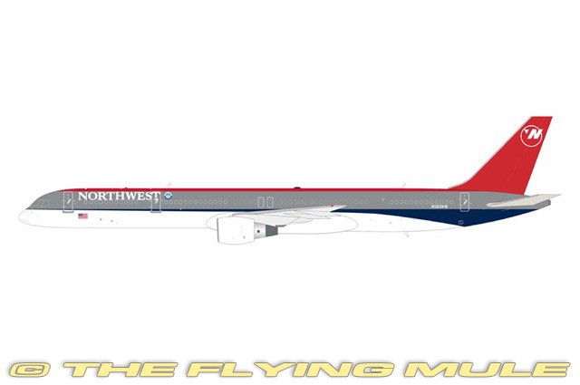 B-Models 1:200 757-300 Northwest Airlines N583NW