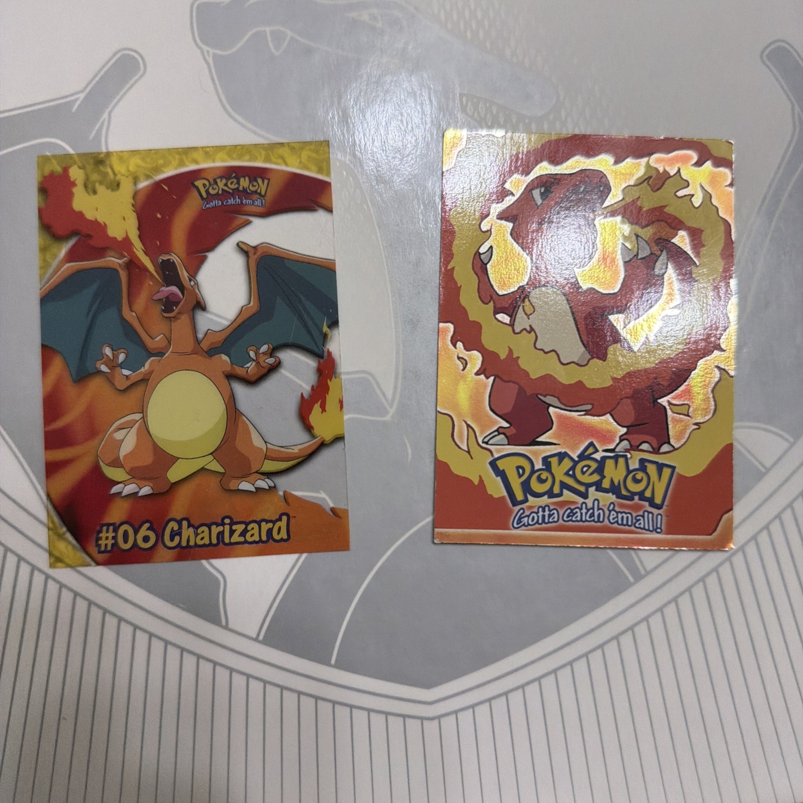 Pokemon Charizard #06 And Charmeleon #05 Holo Pokemon Charizard #06 And Charmeleon #05 Holo
