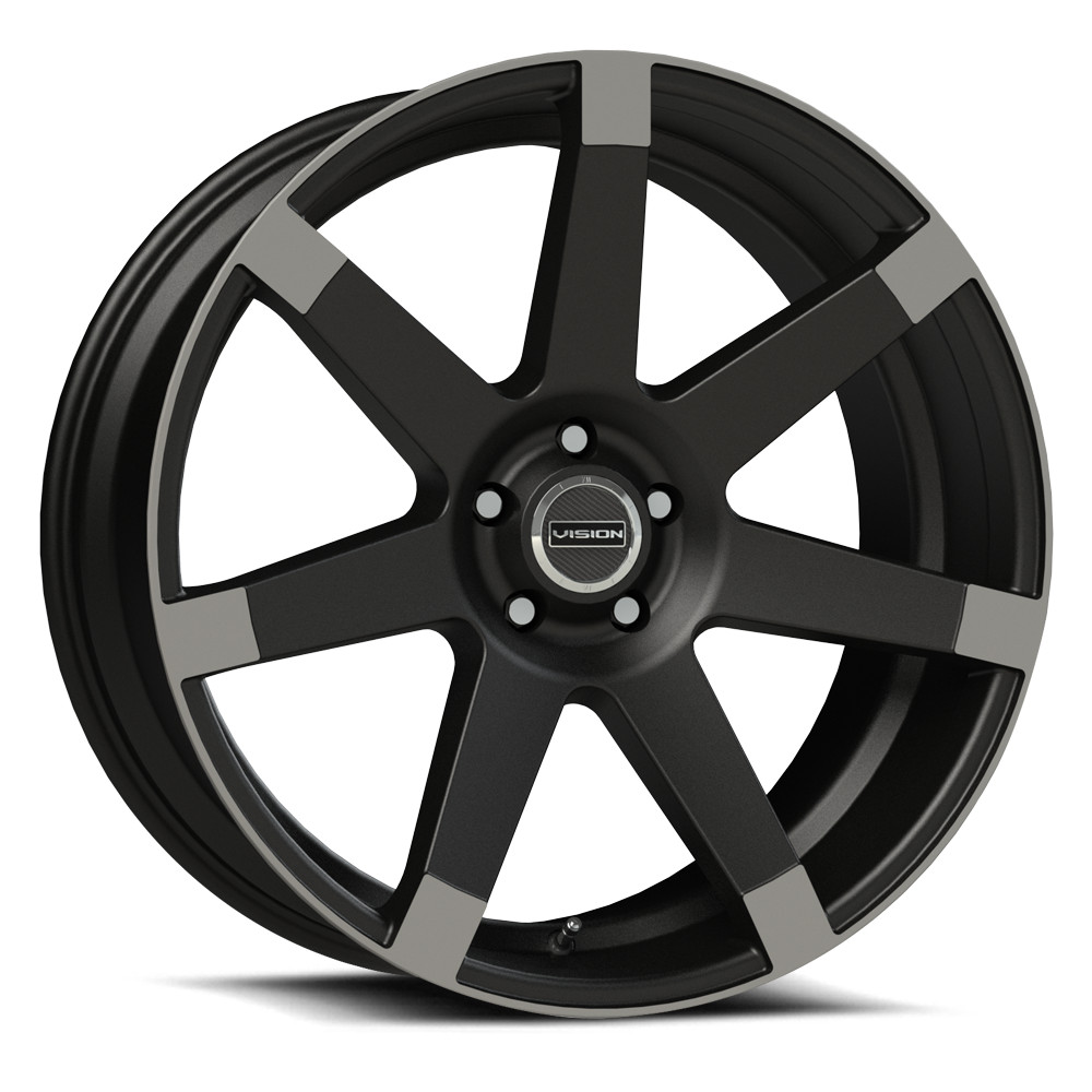 Vision Street-Designs 9042 Sultan 22x9.5 6x135 +25 Matte Black Wheel Vision Street-Designs 9042 Sultan 22x9.5 6x135 +25 Matte Black Wheel