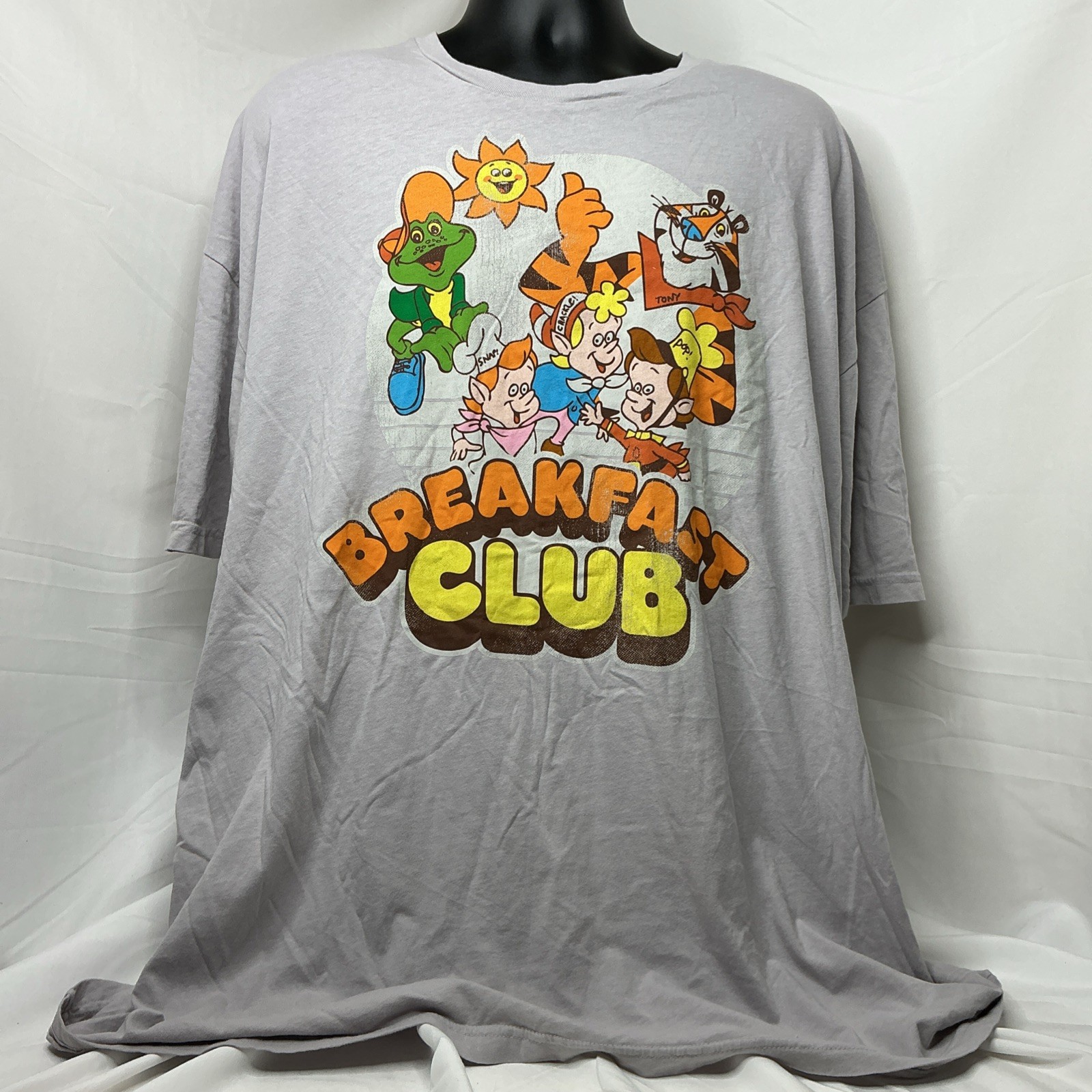 Breakfast Club, Kelloggs Characters, Kelloggs Vintage,gray,2XL,Tshirt,New w tags Breakfast Club, Kelloggs Characters, Kelloggs Vintage,gray,2XL,Tshirt,New w tags
