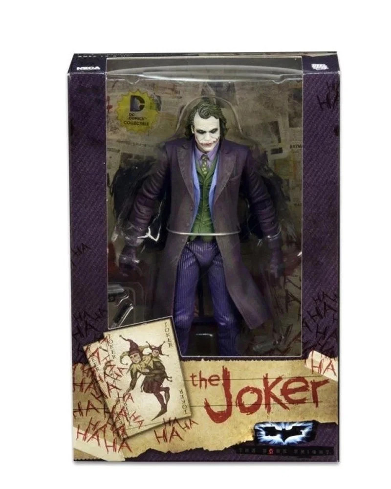 NECA DC Comics Batman Dark Knight Heath Ledger Joker 7\ NECA DC Comics Batman Dark Knight Heath Ledger Joker 7\