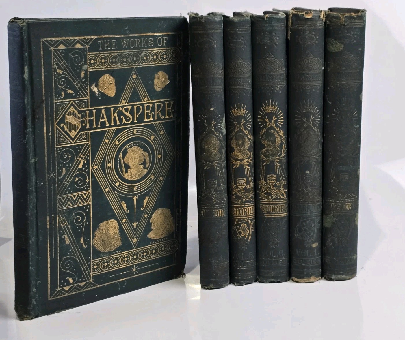 The Pictorial Edition Of The Works Of Shakespeare By Charles Knight 1880s 6 Vol