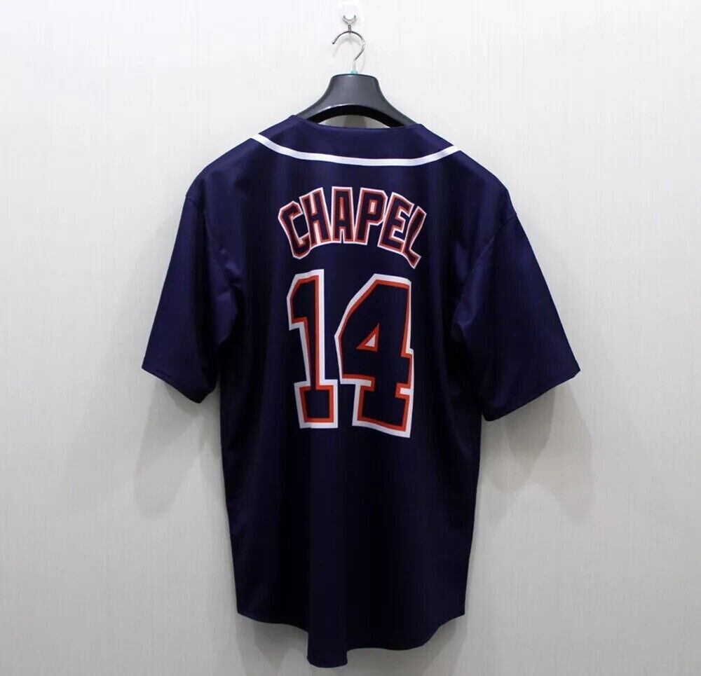 Movie Chapel #14 Detroit Jerseys Love Of Game Custom Sewn Name