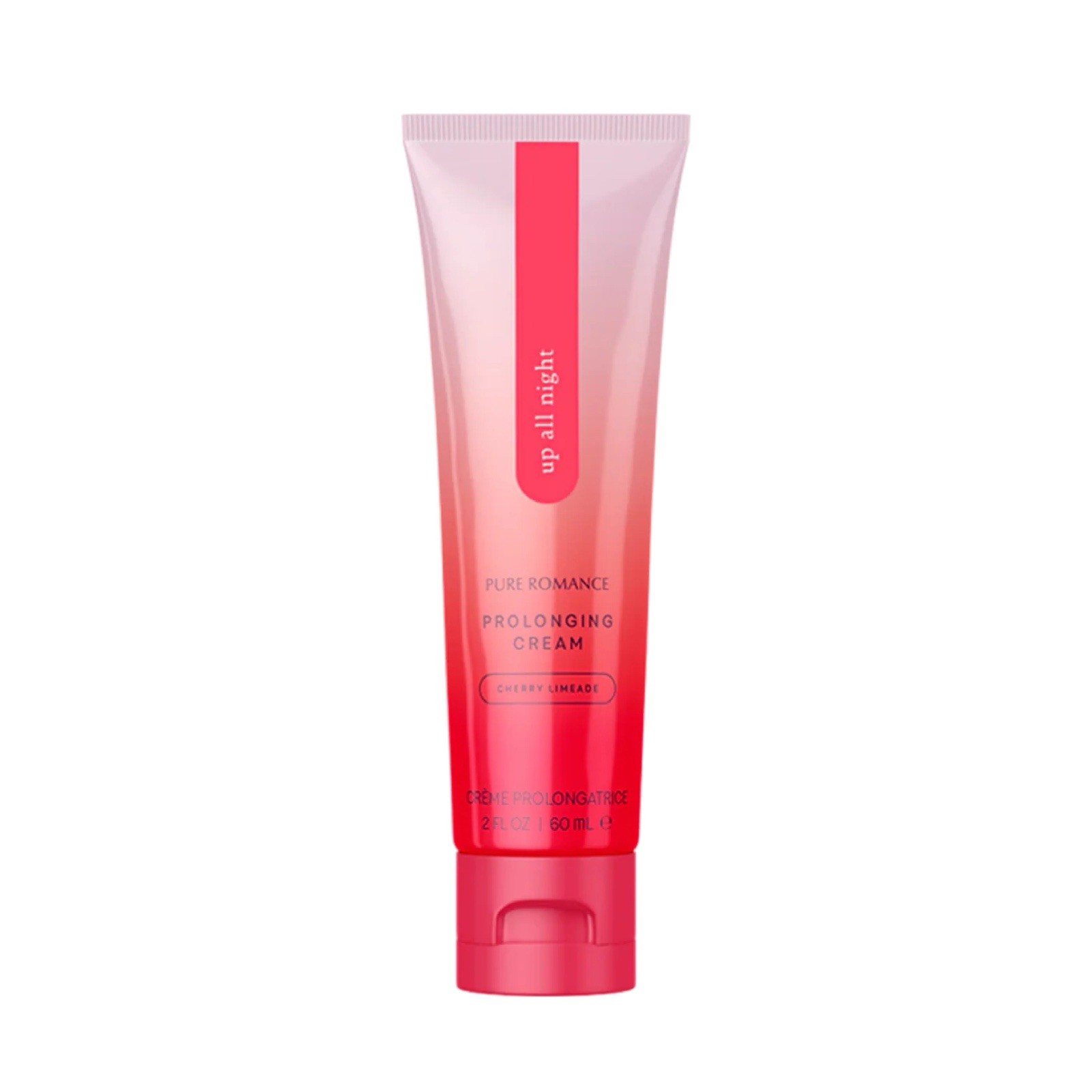 Pure Romance Up All Night Prolonging Cream - CHERRY Limeade New 2 Fl Oz