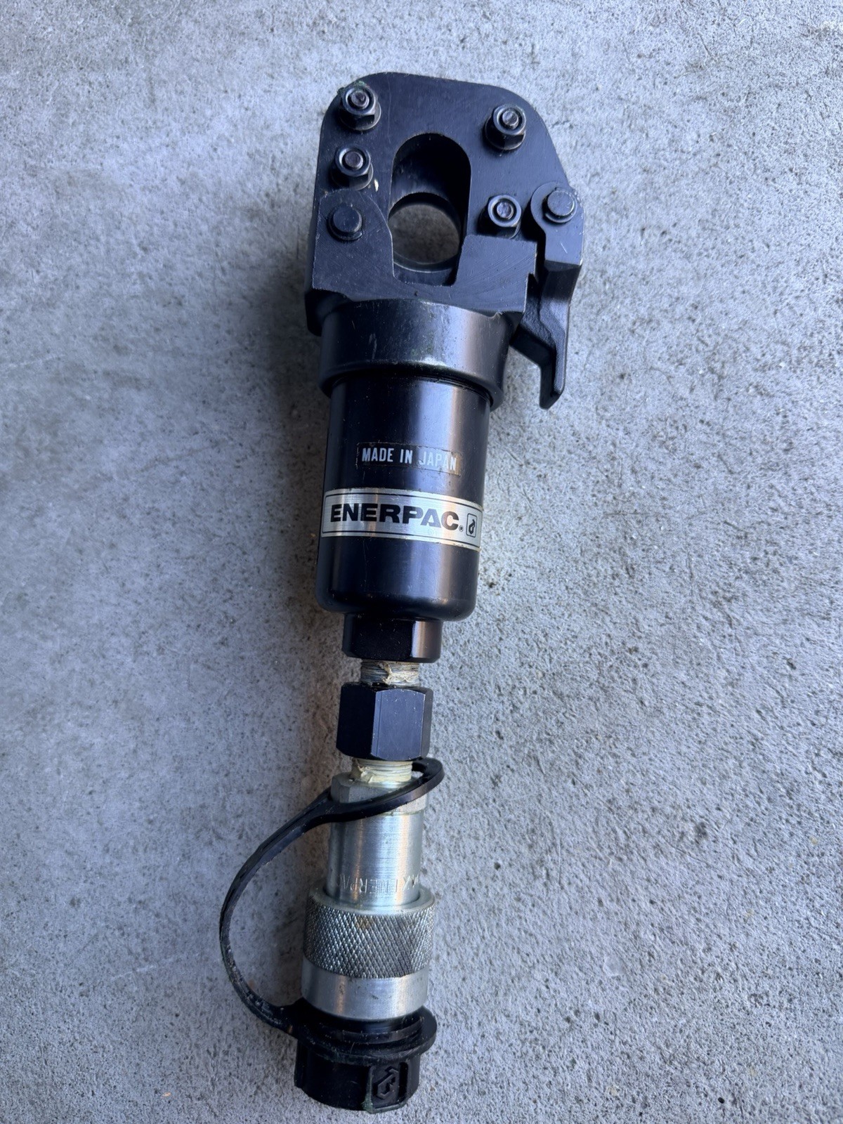 Enerpac WHC-750 Hydraulic Cutterhead Used Cutting Capacity 5/8”