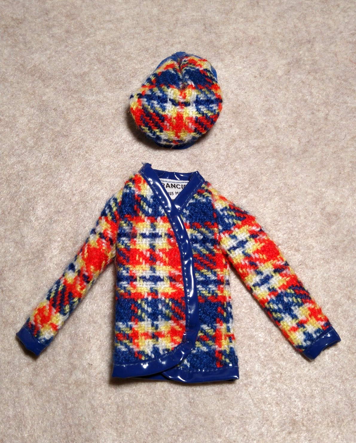 Vintage Barbie Francie Doll Mattel Totally Terrific #3280 Plaid Outfit 1972 Vintage Barbie Francie Doll Mattel Totally Terrific #3280 Plaid Outfit 1972