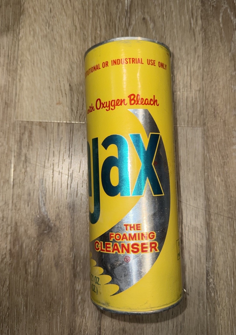 (1) AJAX Foaming Cleanser 21 Oz Vintage Collectible SEALED (1) AJAX Foaming Cleanser 21 Oz Vintage Collectible SEALED