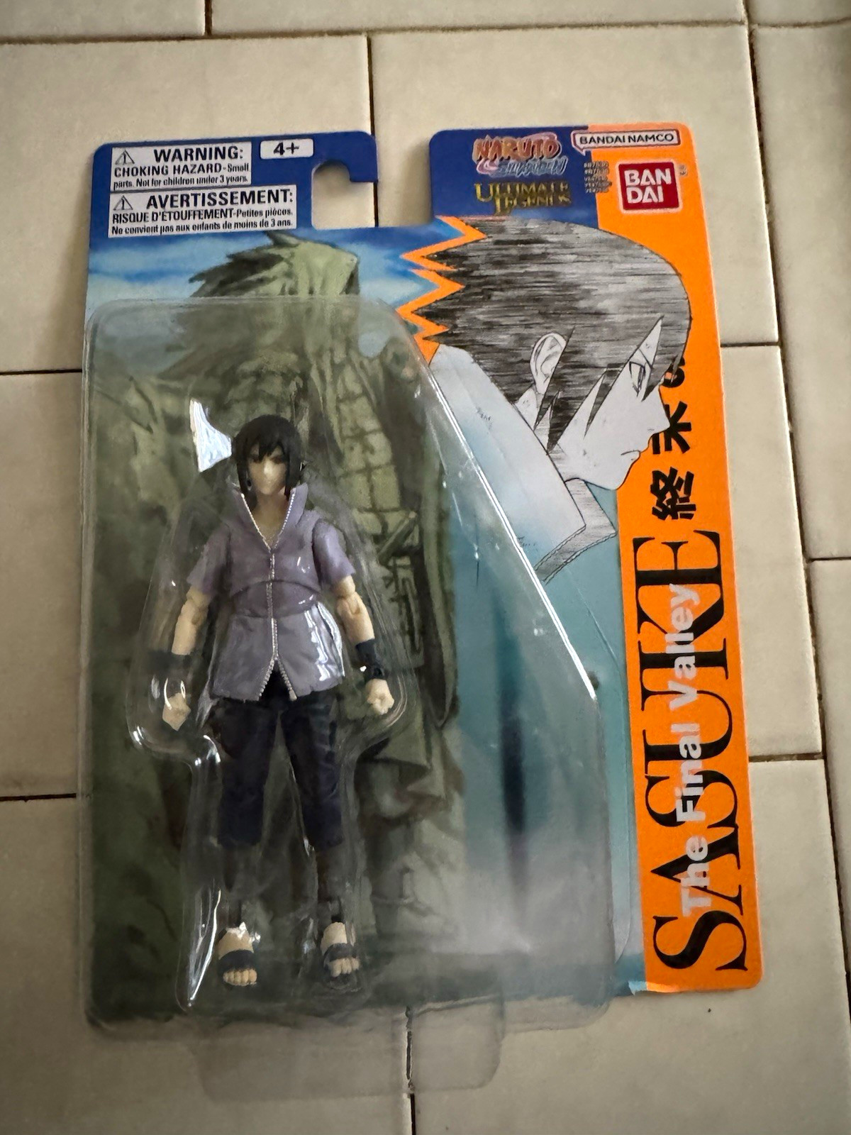 Bandai Naruto Shippuden Ultimate Legends Sasuke Uchiha Action Figure 4+