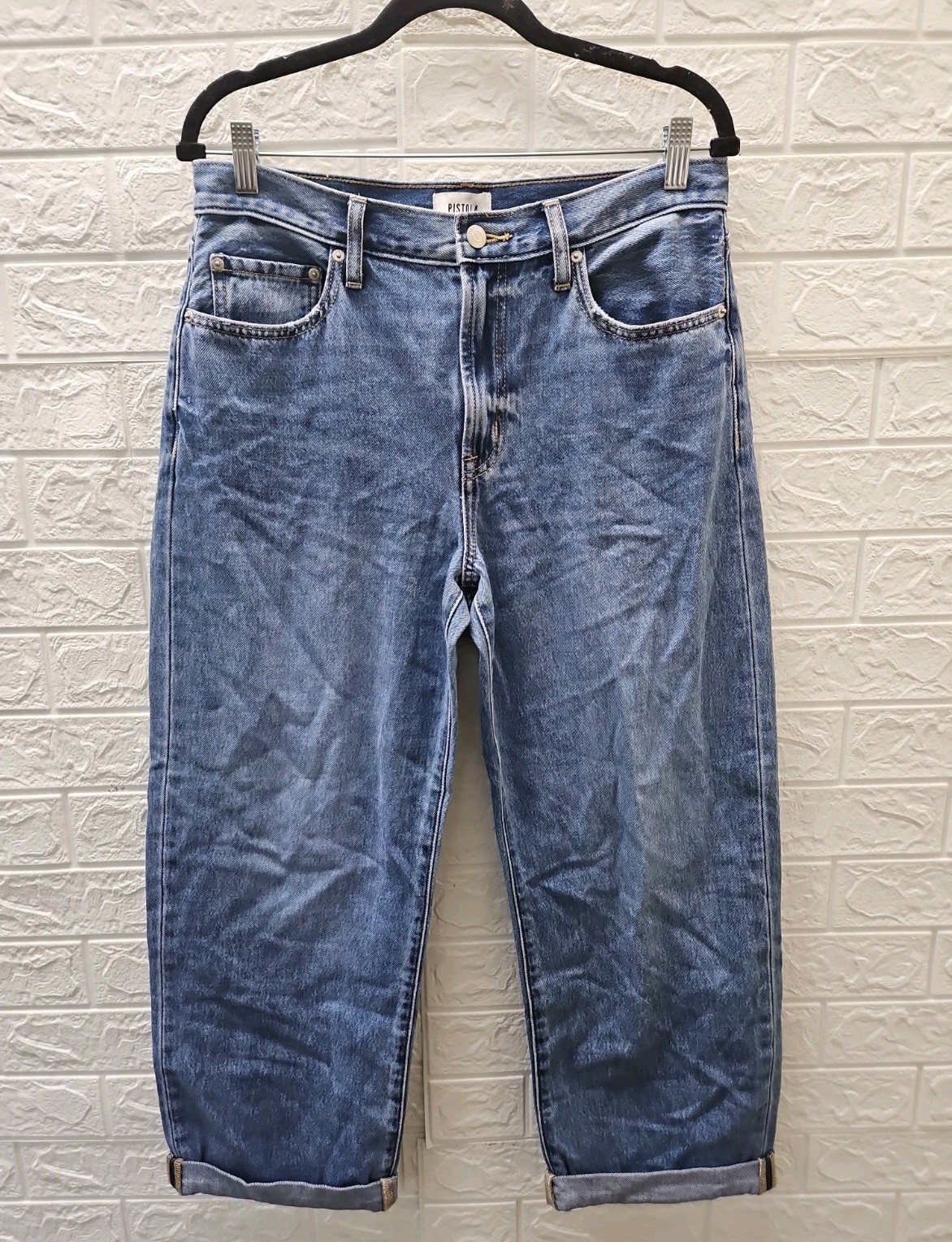 New Pistola Donny Rolled Hem Boyfriend Jeans Heartfelt Size 28 New Pistola Donny Rolled Hem Boyfriend Jeans Heartfelt Size 28