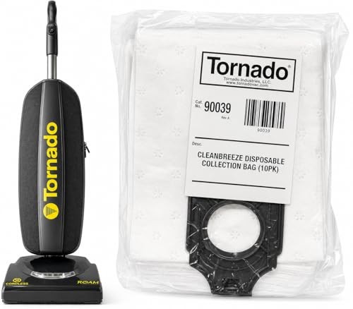 Tornado CK LW 13/1 Roam Battery Upright Vacuum (97300C) + 10 Pack F Tornado CK LW 13/1 Roam Battery Upright Vacuum (97300C) + 10 Pack F