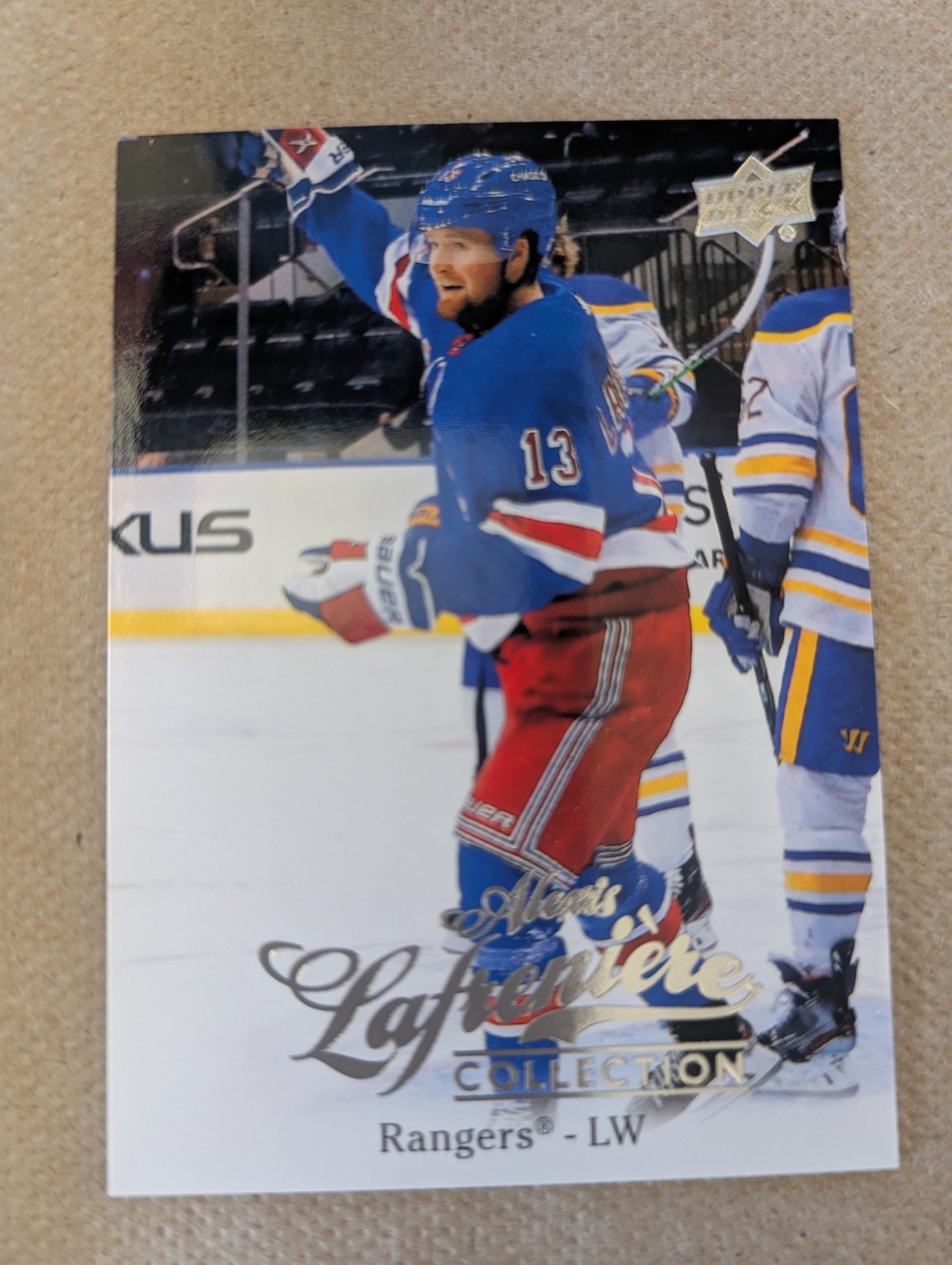 2020-21 Upper Deck Alexis LaFreniere Collection #14 Alexis Lafrenière Rangers