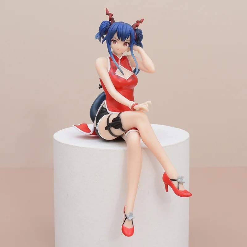 17CM Arknights Chen Cheongsam PVC Anime Figure Collectible Model Statue Toy Gift