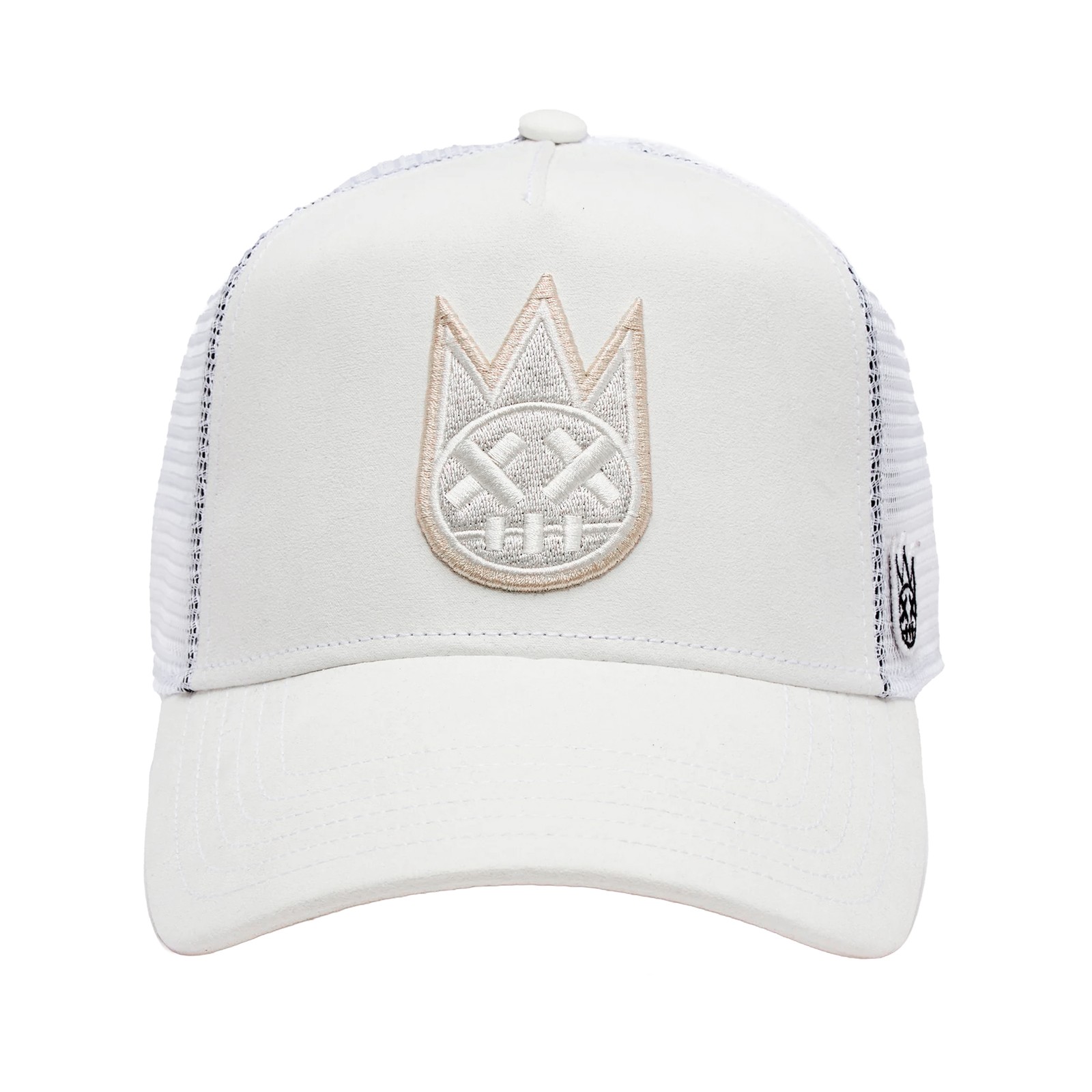 Cult Of Individuality Trucker Hat Clean Logo Unisex White 625AC Cult Of Individuality Trucker Hat Clean Logo Unisex White 625AC