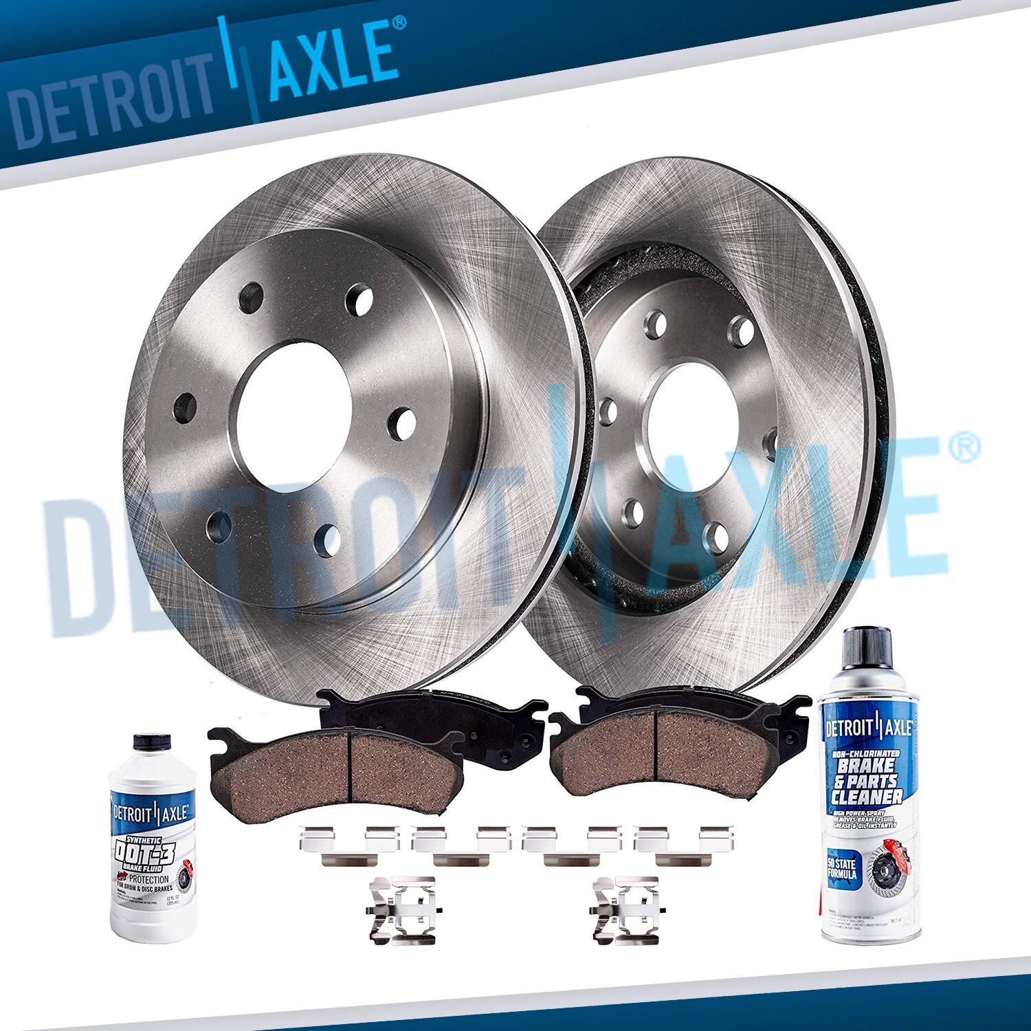 Rear Disc Rotors Brake Pads for GMC Sierra 1500 Chevy Silverado 1500 Tahoe Astro