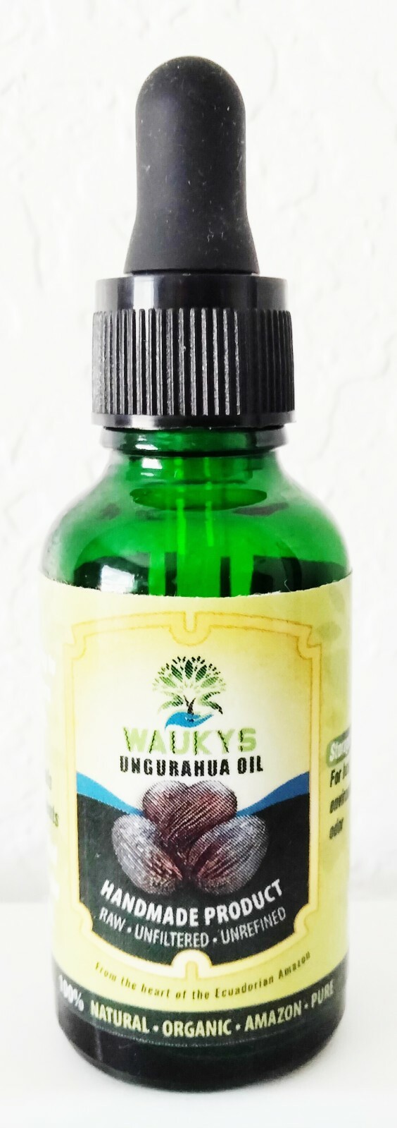 Ungurahua Oil Bataua 1fl oz 100% Pure Raw Unrefined scalp Hair treatment WAUKYS Ungurahua Oil Bataua 1fl oz 100% Pure Raw Unrefined scalp Hair treatment WAUKYS