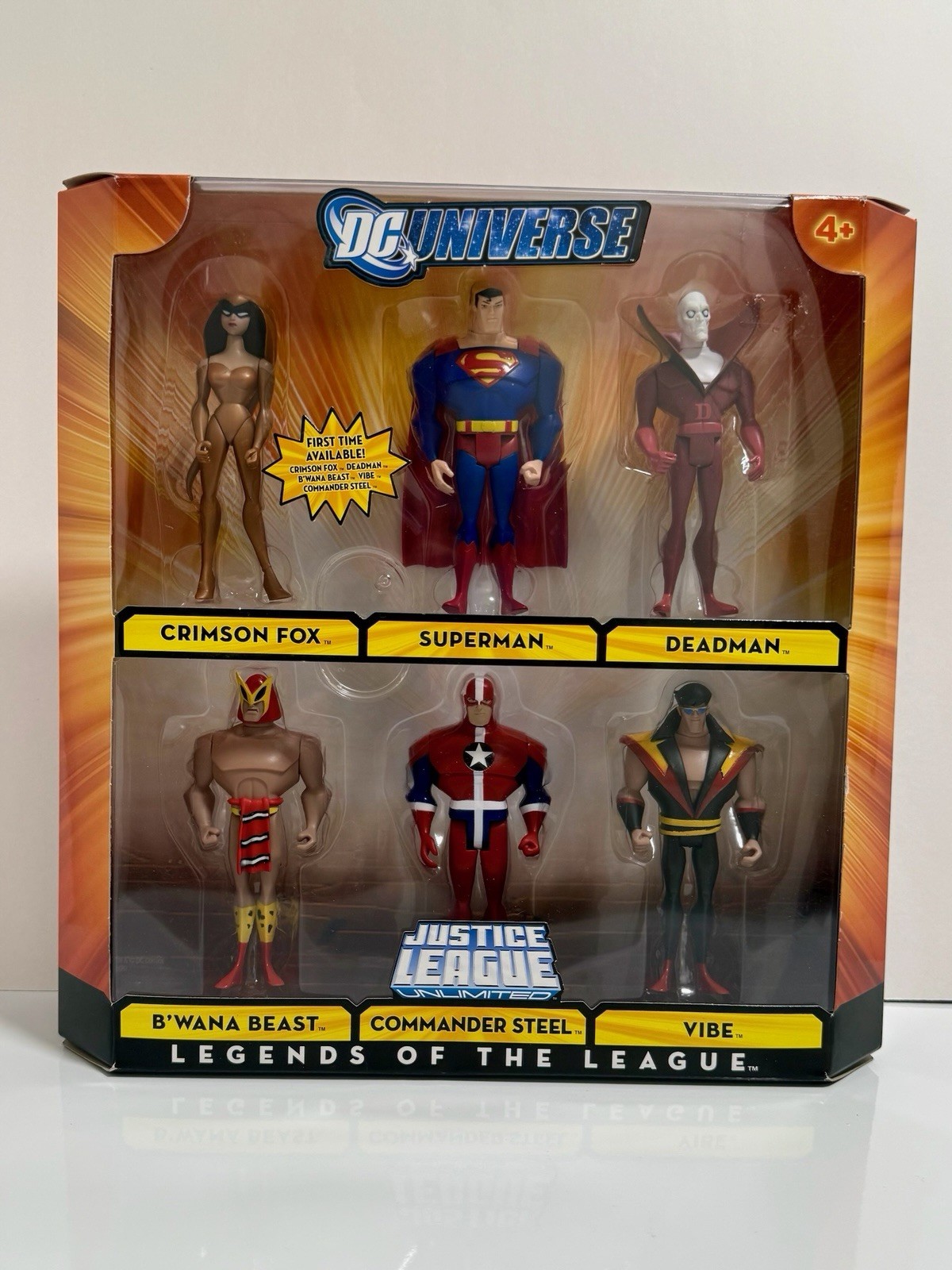 Mattel 2008 Justice League Unlimited Legends of The League Very Rare New Sealed