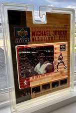 1997-98 Upper Deck Diamond Vision - Michael Jordan Highlight Reels #4 picture