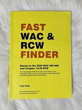Fast WAC & RCW Finder Washington State Electrician Exam Keyword Index picture