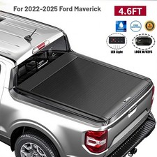 4.6FT Truck Tonneau Bed Cover Retractable For 2022-2025 Ford Maverick New picture