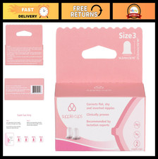 Supple Cups for Flat, Shy & Inverted Nipples - Size 3, Comfortable Support picture