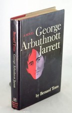 Bernard Toms 1st Ed 1970 George Arbuthnott Jarrett Schizophrenia Novel HC w/DJ picture