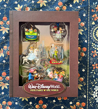 Disney Walt Disney World Four Parks One World Storybook Ornament Set picture