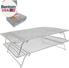 Second Rack for Traeger Ranger, 2 Pack Stainless Steel Smoker Accessory to Incre picture