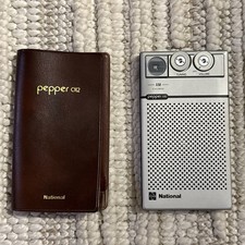 Vintage National Panasonic Pepper thin P-012 Made In Japan With Original Case picture