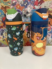 Owala X Pokemon Charizard & Kanto 16 oz Stainless Steel Water Bottle - 2 Cups picture