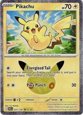 Pikachu 037/128 Holo Pikachu Rare ME: 30th Celebration Pokemon NM + 30th Sleeve picture
