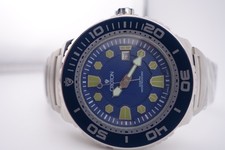 Croton “AQUAMATIC” 30-ATM Extreme Quartz Diver’s Watch … Blue Dial.  CA301209 picture