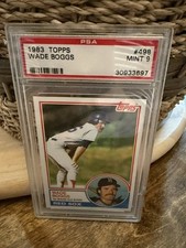 1983 Topps - Wade Boggs #498 (RC) picture