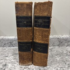 1878 Complete History of the United States US Spencer & Lossing Steel Engravings picture