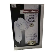 Hampton Bay Dimensions Halogen Light wall fixture With Dimmer W4 20 Watt picture