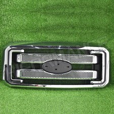 For 2011-2016 Ford F250 F350 F450 Super Duty Platinum Front Upper Grille Chrome picture