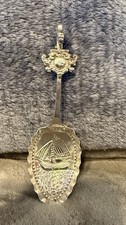 Neresheimer Style Sterling Silver Tea Caddy Spoon picture