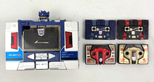 Vt 1984 Transformers G1 Soundwave Action Figure w/ 4 Decepticon Mini Cassettes picture