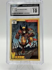 1991 Marvel Universe Series 2 Impel #50 Wolverine CGC Gem Mint 10 picture