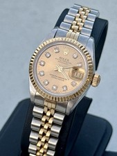 Rolex Lady Datejust 69173 18K Gold + Steel 26mm Genuine Luxury Watch SERVICED picture