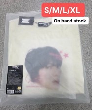 BTS Jin Face Print T-Shirt K-pop Official Merch All Size picture