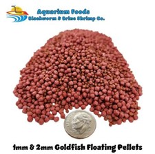 Goldfish Floating Pellets 1mm & 2mm - Goldfish and Small Koi - Color Enhancing picture
