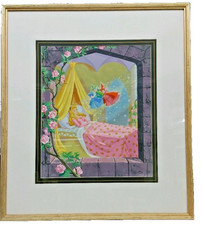 Until the princess awakens, Disney art classics, Signed By Eyvind Earle # 45/300 picture