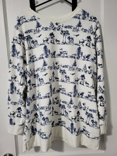 Lands End Moose Sweatshirt, 1X picture